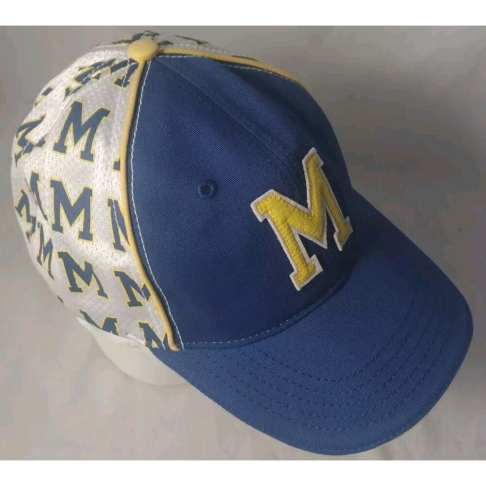 University of Michigan Wolverines & Michelin All-Over Print Strapback Hat/Cap